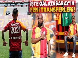 İşte Galatasaray'ın yeni transferleri!