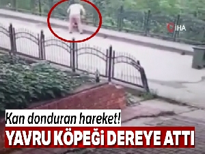 Temizlik işçisinden kan donduran hareket