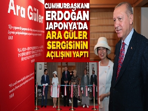Cumhurbaşkanı Erdoğan, Japonya'da Ara Güler Sergisi'nin açılışını yaptı