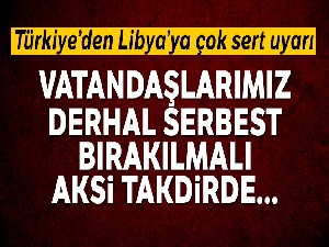 Dışişleri Bakanlığı: 'Vatandaşlarımız derhal serbest bırakılmalı'