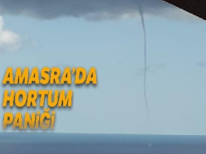 Amasra'da hortum paniği