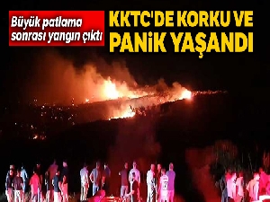 KKTC'de sabahın ilk saatlerinde korku ve panik yaşandı