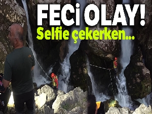 Selfie çekerken kayalıklardan düşen gencin yakınlarının feryadı yürekleri dağladı