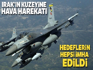 Irak'ın kuzeyinde 2 terörist etkisiz hale getirildi