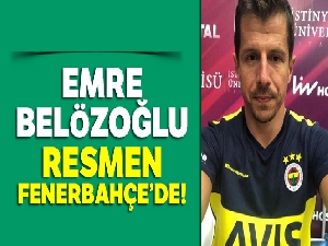 Emre Belözoğlu resmen Fenerbahçe'de!