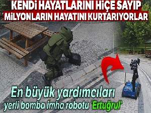 Bomba İmha Uzmanları kendi hayatlarını hiçe sayıp milyonların hayatını kurtarıyor