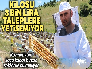 Kilosu 8 bin lira, taleplere yetişemiyor