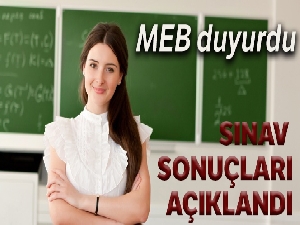 Öğretmen adaylarının sözlü sınav sonuçları açıklandı