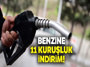 Benzine indirim yapıldı