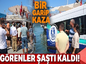 Bodrum'da ilginç kaza
