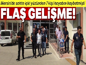 Sahte alkol olayıyla ilgili 5 kişi tutuklandı