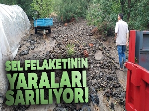 Eskişehir'de selin yaraları sarılmaya çalışılıyor