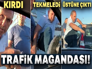 Pendik'te trafik magandası dehşeti