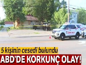 ABD'de bir evde 5 kişinin cesedi bulundu