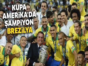 2019 Kupa Amerika'da şampiyon Brezilya