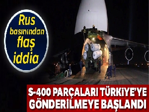 S-400 parçalarının Türkiye'ye gönderildiği iddia edildi