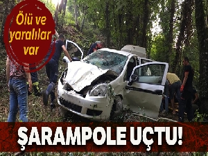 Kartepe yolunda feci kaza: 1 ölü, 4 yaralı