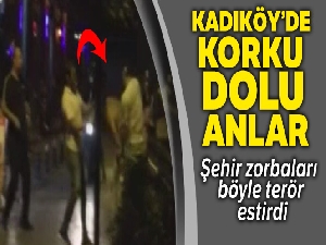 Şehir zorbalarının taksicinin kafasında şişe kırıp aracına zarar verdiği anlar kamerada