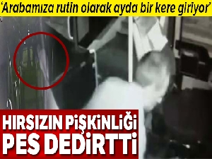 Maltepe'de minibüs faresi kamerada