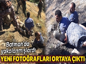 O teröristlerin yakalanma anına ait yeni fotoğraflar ortaya çıktı