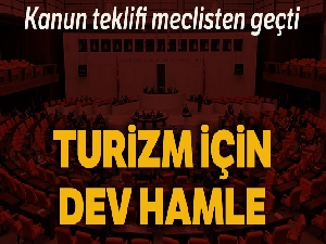 Türkiye Tanıtım ve Geliştirme Ajansı kurulmasına ilişkin kanun teklifi kabul edildi
