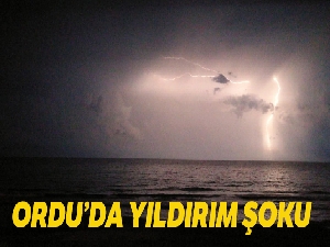 Ordu'da şiddetli yağmur