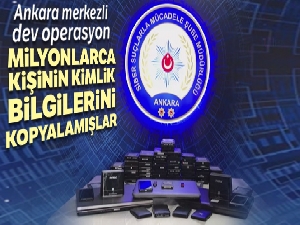 Vatandaşların kimlik bilgilerini ele geçirip üçüncü şahıslara satan çete çökertildi