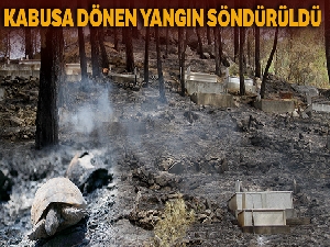 Kabusa dönen yangın söndürüldü