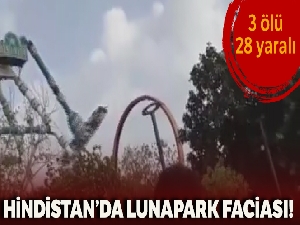 Hindistan'da lunaparkta kaza: 3 ölü, 28 yaralı