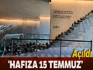 “Hafıza 15 Temmuz Müzesi” açıldı