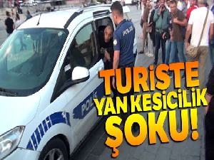 Taksim Metrosu'nda Arap turiste yan kesicilik şoku