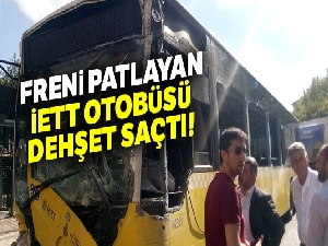 Sancaktepe'de freni patlayan İETT otobüsü dehşet saçtı: 1 ölü, 3 yaralı