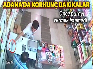 Bıçakla tehdit ettiği bakkalın 350 lirasını gasp etti