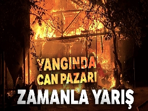 Yangında can pazarı...Bursa'da can kurtarmak için zamanla yarış