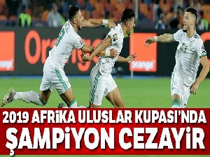 Afrika Uluslar Kupası'nda şampiyon Cezayir
