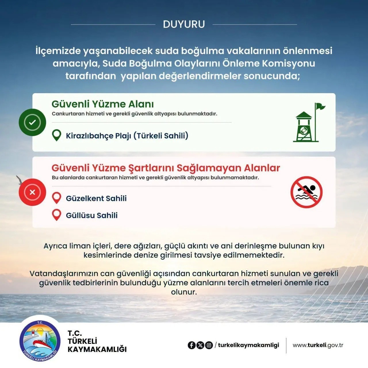 turkeli-de-guvenli-yuzme-alanlari-aciklandi