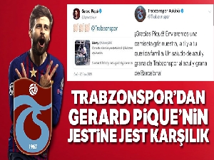 Trabzonspor'dan Pique'ye forma sözü
