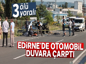 Uzunköprü'de trafik kazası: 4 ölü, 2 yaralı