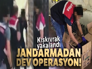 Jandarma'dan sahte içki operasyonu