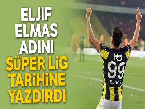Elmas, Cenk Tosun'un ardından adını Süper Lig tarihine yazdırdı