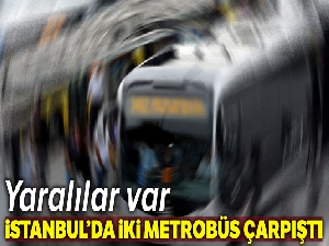 Üsküdar'da metrobüs kazası: 11 yaralı