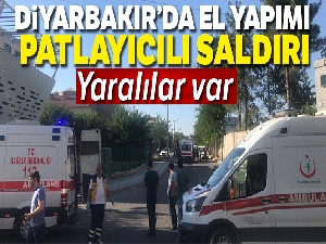 Diyarbakır'da zırhlı polis aracına EYP ve silahlı saldırı: 4 yaralı