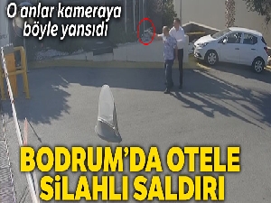 Bodrum'da 5 yıldızlı otelde silahlı saldırı: 3 yaralı