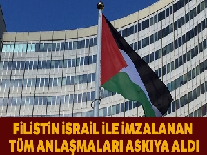 Filistin Devlet Başkanı Abbas: 'İsrail ile yapılan tüm anlaşmalar askıya aldık'