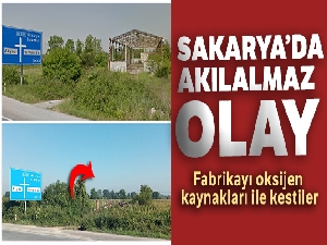 Sakarya'da akılalmaz olay