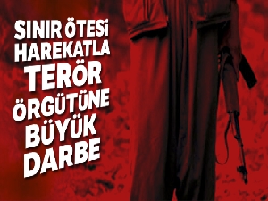 Sınır ötesi harekatla terör örgütüne büyük darbe: 34 ölü