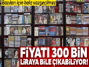 Bazıları için hala vazgeçilmez nostalji, kasetler