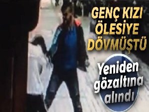 Rize'de genç kızı darp eden şahıs tekrar gözaltına alındı