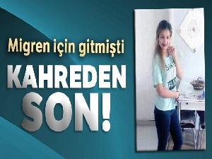 Migren için gittiği hastanede hayatını kaybeden genç kız, gelinlikle uğurlandı