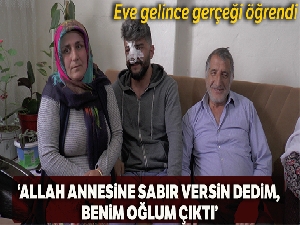 Yaralanan kişinin kendi oğlu olduğunu duyunca şoka girdi